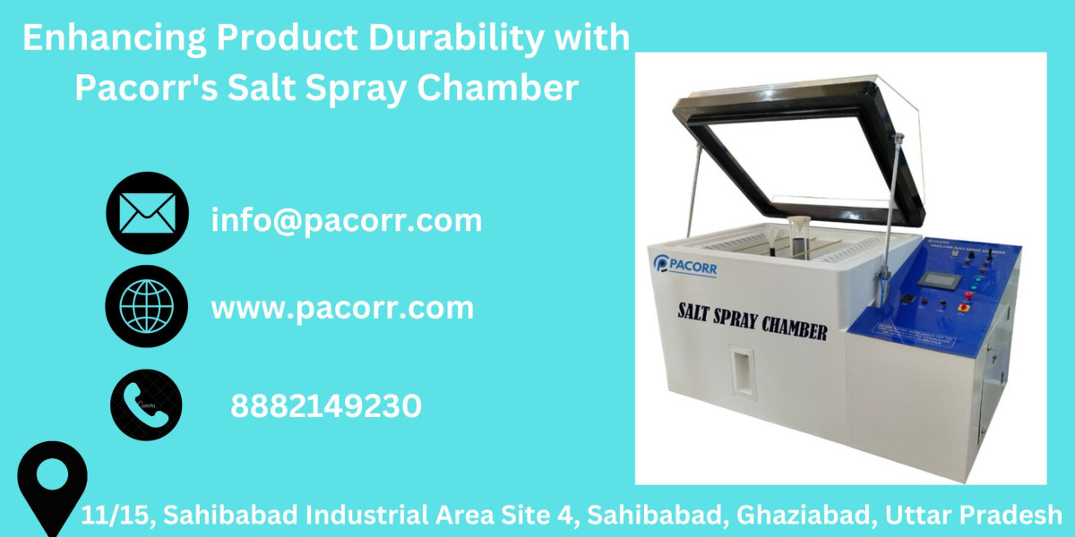 Enhance the Durability of Your Products with Pacorr’s High-Performance Salt Spray Chamber