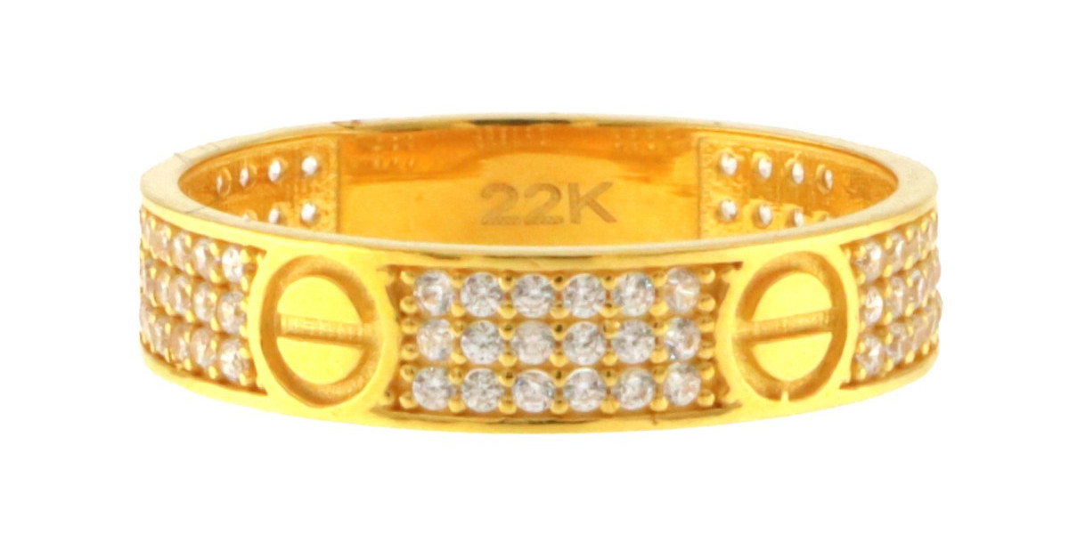 22ct Gold Ladies Band: A Perfect Blend of Elegance and Tradition