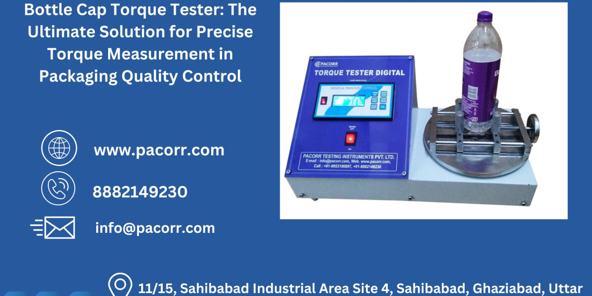 Bottle Cap Torque Tester: The Perfect Solution for Measuring Screw Cap Performance