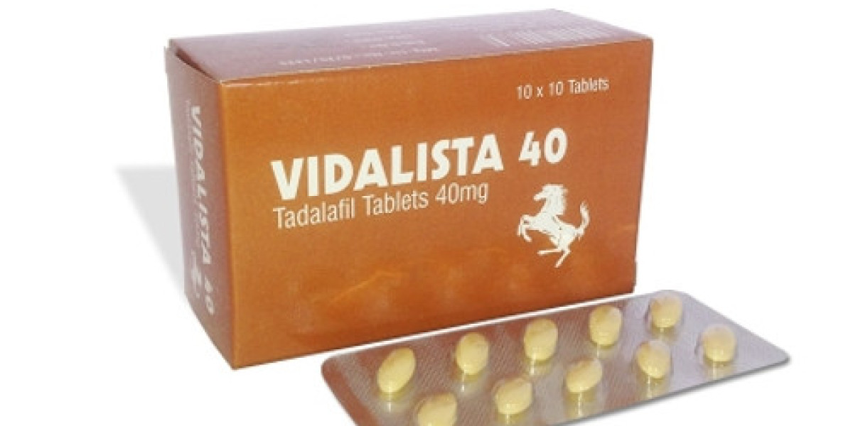 Vidalista 40 mg – Male Erectile Dysfunction Medication