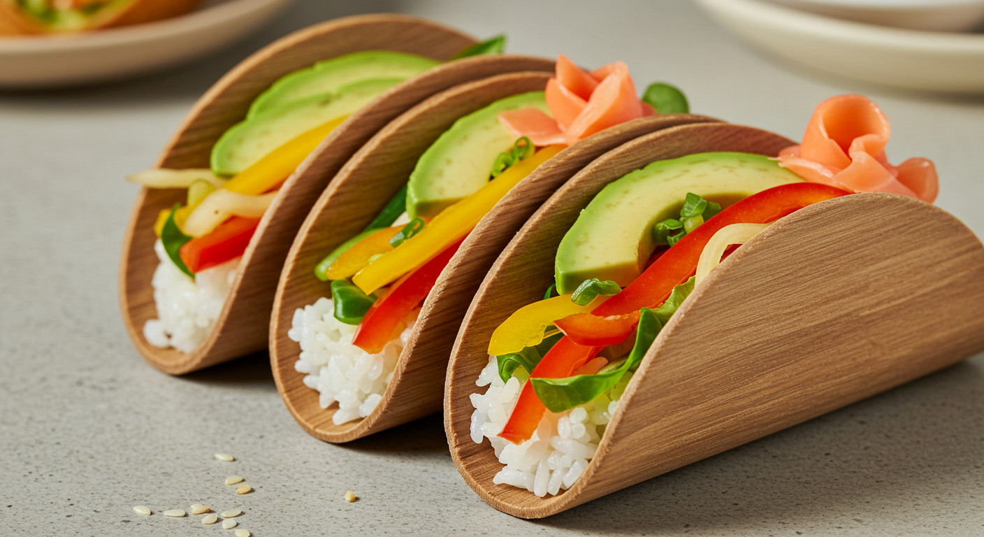 Vegan Sushi Tacos - A Flavorful Fusion Delight 2025